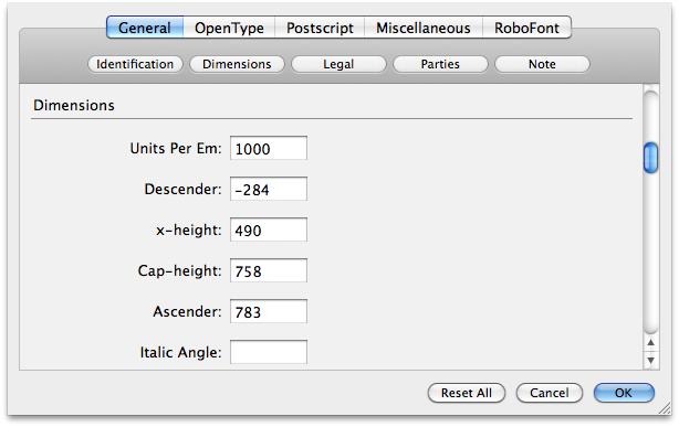General • RoboFont